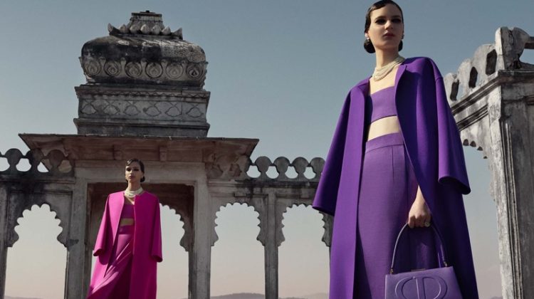 Dior Fall 2023: Luxurious fusion of Indian textiles and French design.