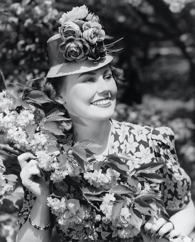 Flower Hat 1950s