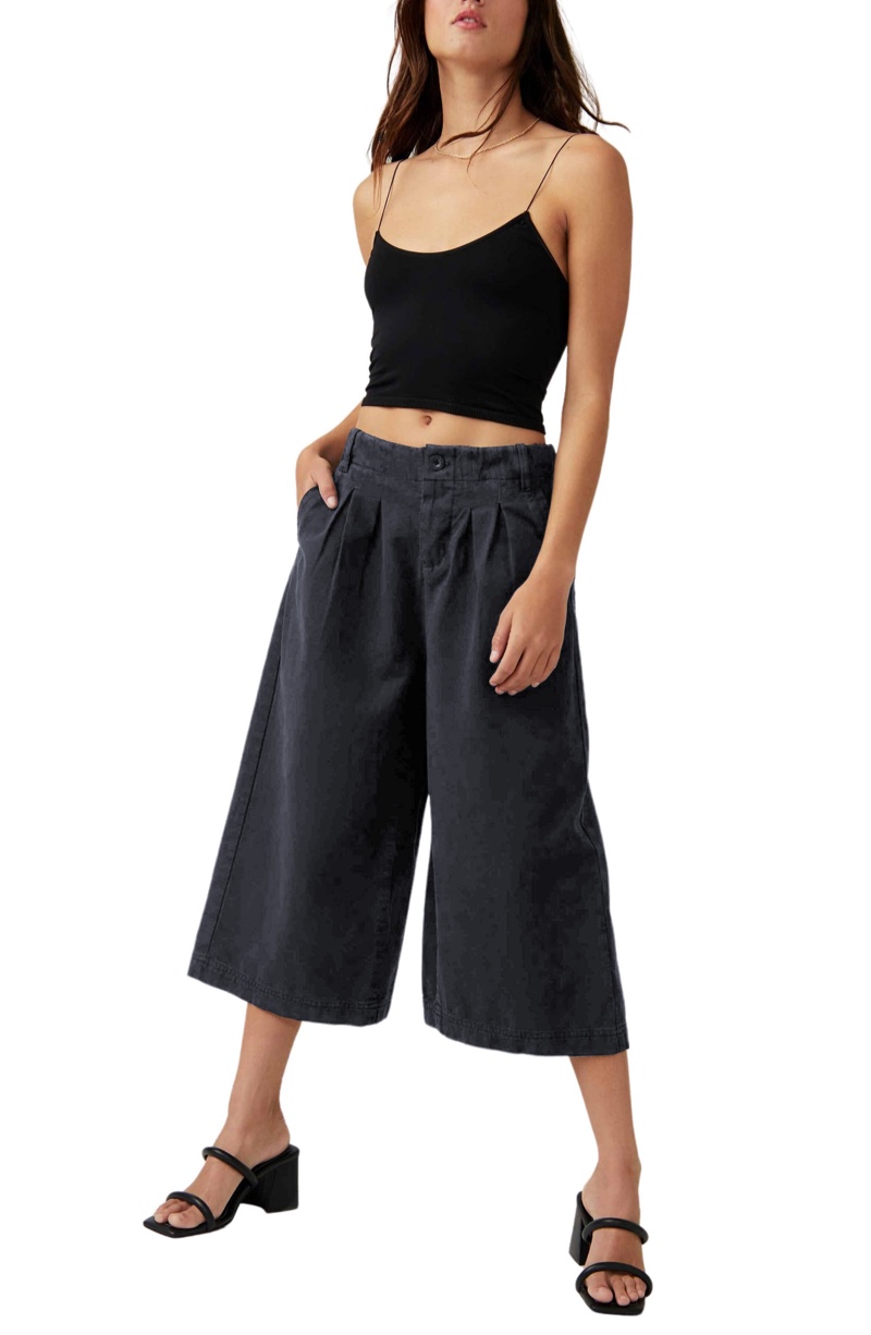 Free People Hard Rain Culottes $128