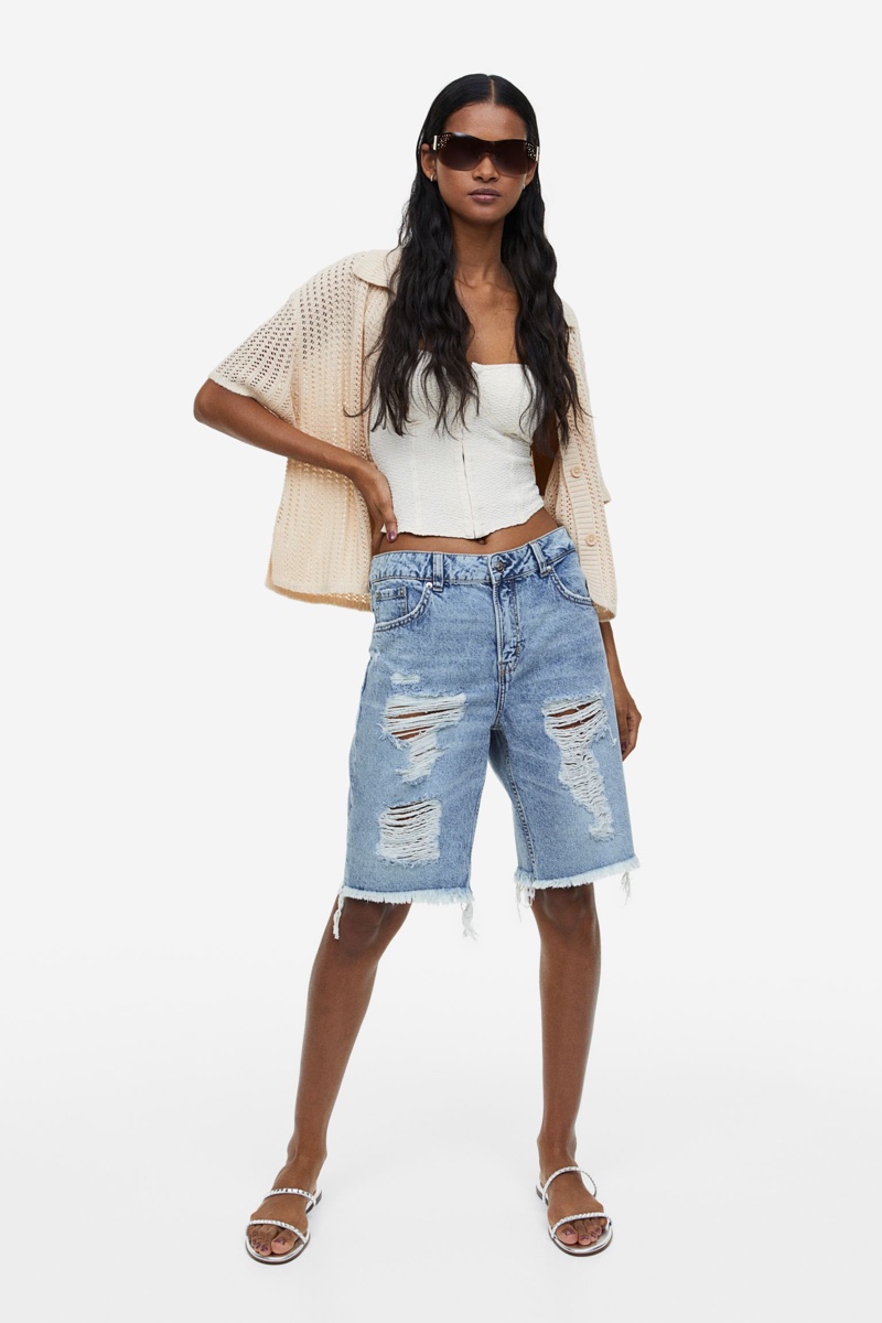 H&M Bermuda Low Shorts $34.99