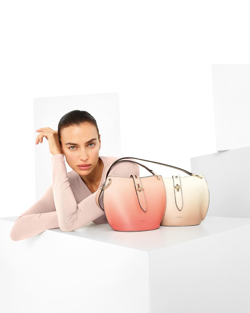 Irina Shayk Furla Pre-Fall 2023 Campaign