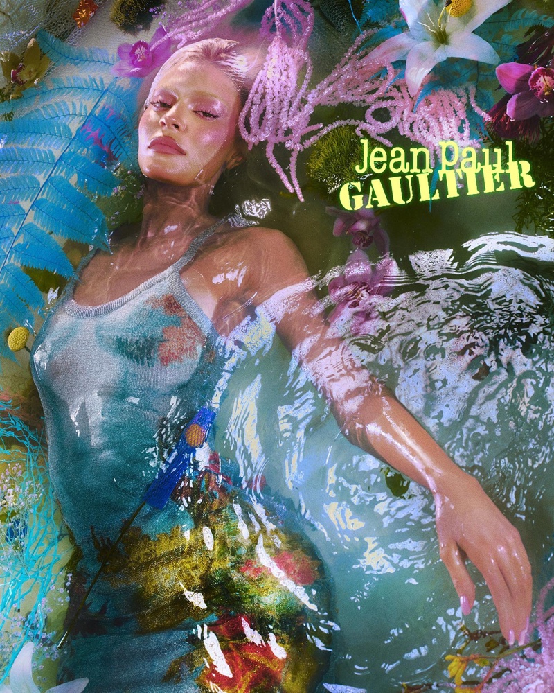 Kylie Jenner Jean Paul Gaultier Water Dress 2023