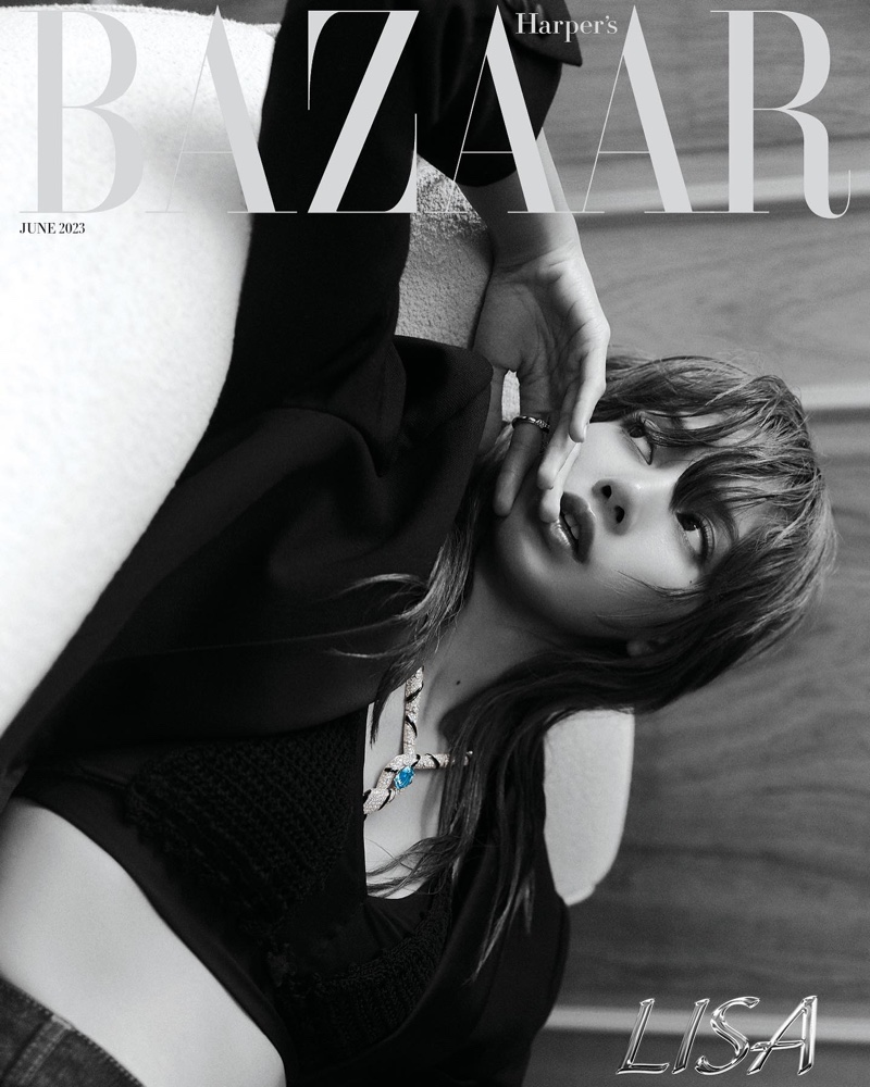 Lisa Harpers Bazaar Korea June 2023 Cover01