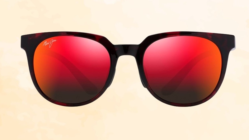 Maui Jim Wallua Polarized Classic Sunglasses Hawaii Lava
