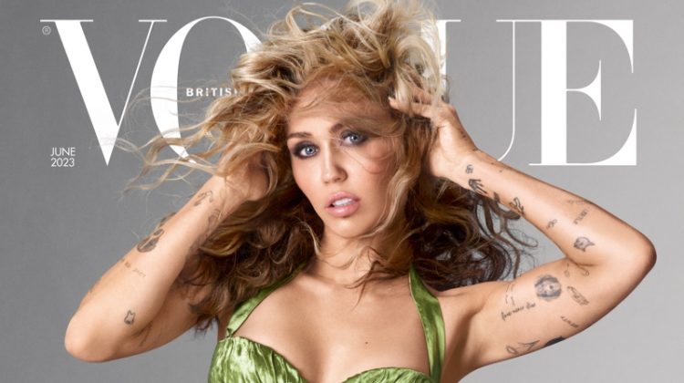 Miley Cyrus British Vogue June 2023 Cover