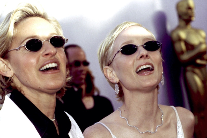 Oval Sunglasses 90s Accessories Ellen Degeneres Anne Heche