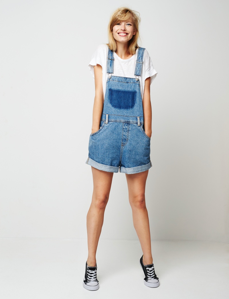 Overalls Shorts 90s