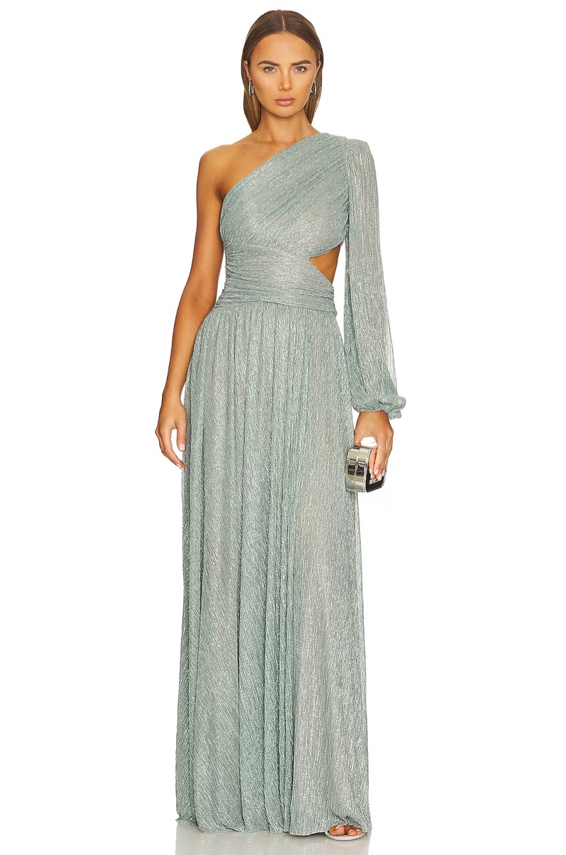 PatBo One Shoulder Maxi Dress $850