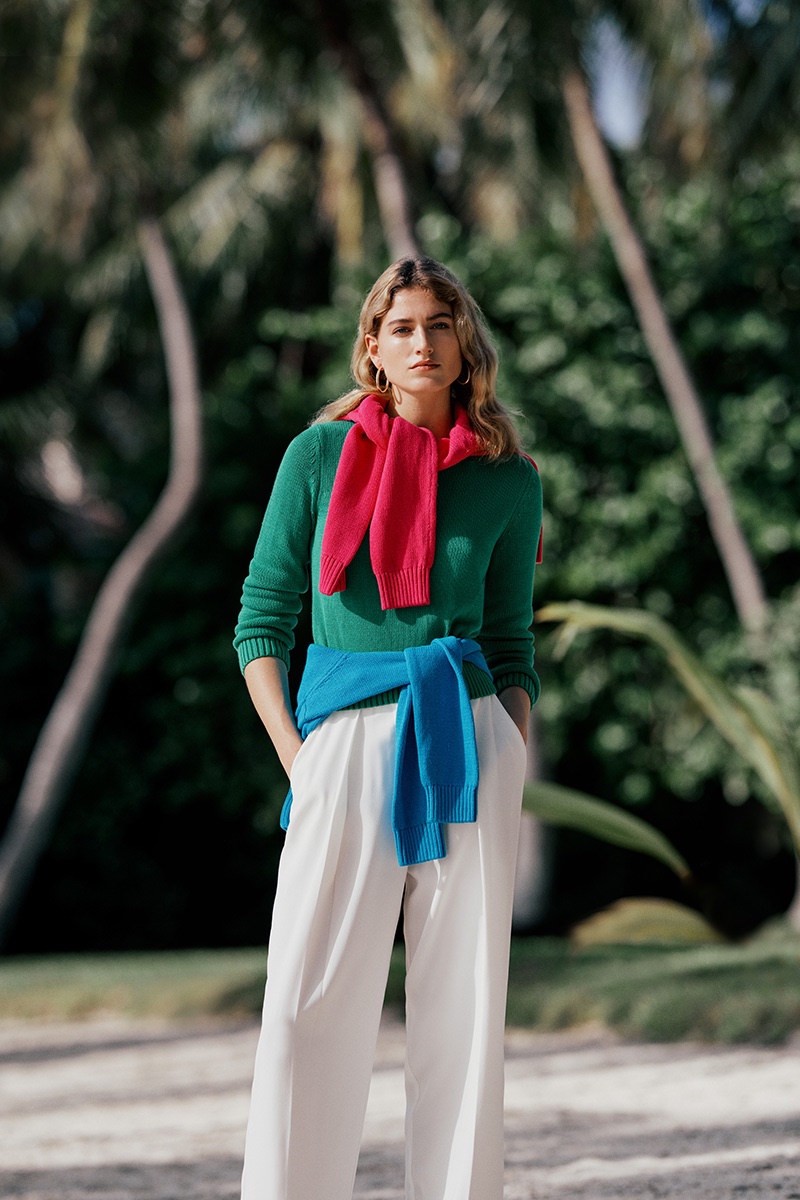 Piombo's new knitwear creations stand out in spring 2023 campaign.