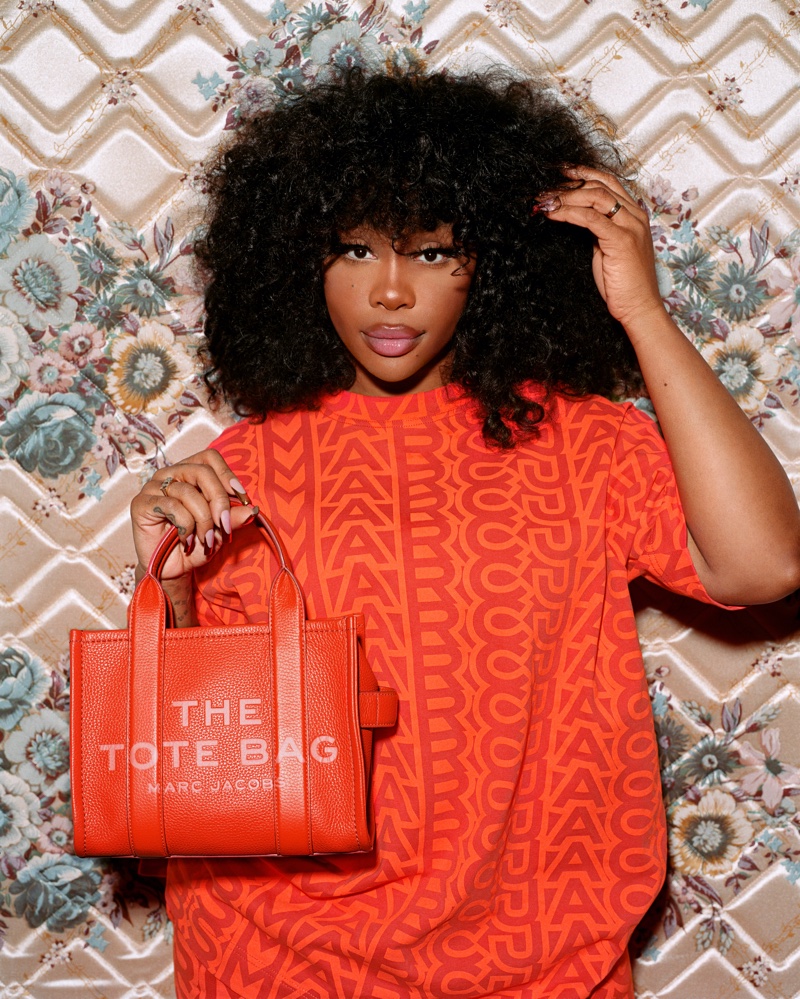 SZA Marc Jacobs Tote Bag Red 2023