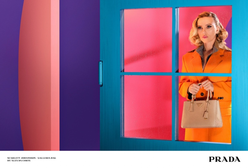 Scarlett Johansson for Prada: See the Galleria Bag 2023 Ad