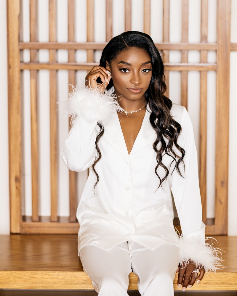 Simone Biles Hair Wedding Day