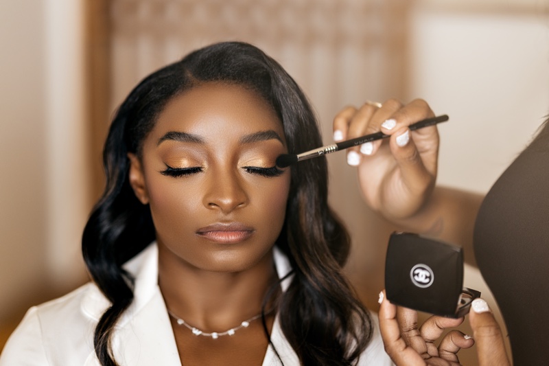 Simone Biles Wedding Makeup