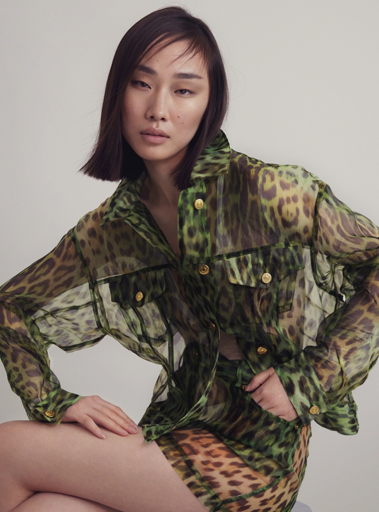 Solongo Uyanga Models Dreamy Looks in Harper's Bazaar Thailand