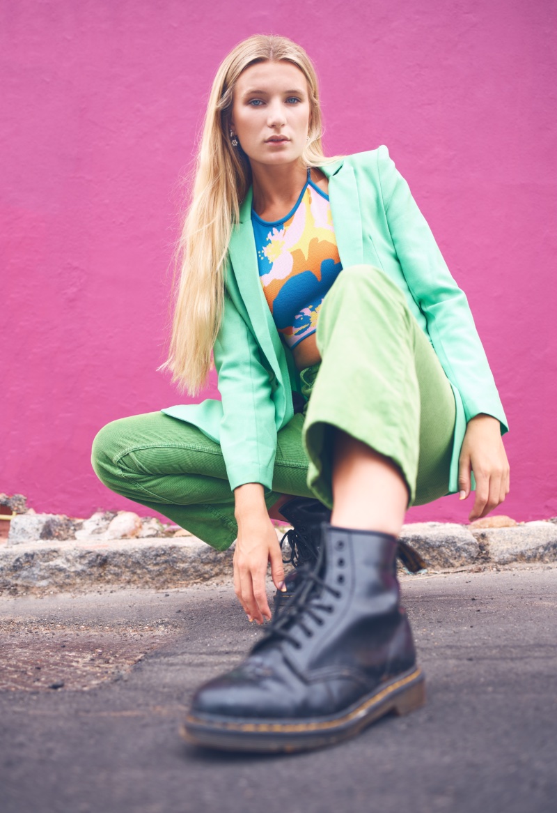 Woman Green Colors Style Doc Martens