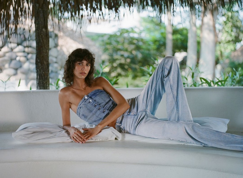 Zara Denim Summer 2023: Mica Argañaraz Models Retro Cool Style...