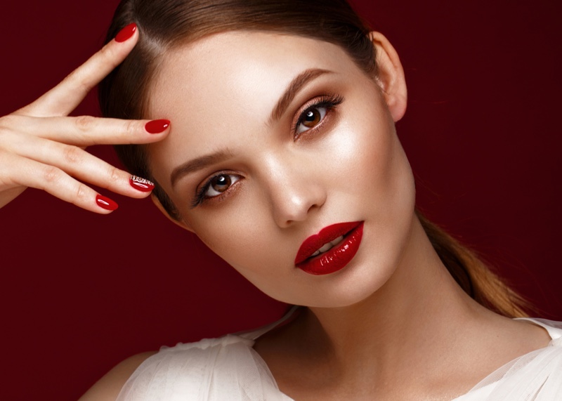 Beauty Makeup Red Lipstick