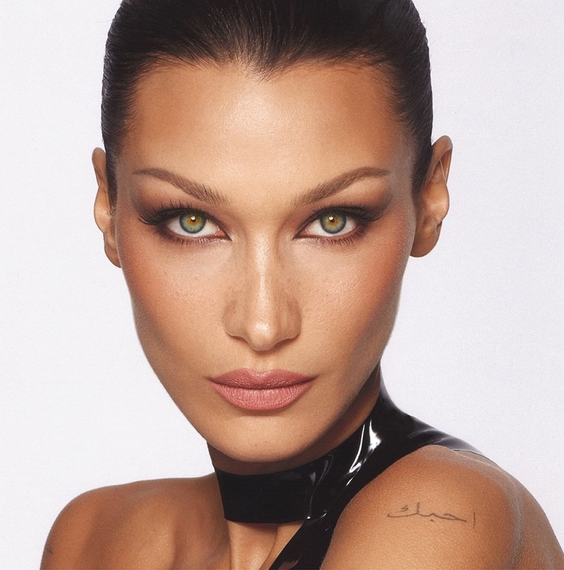 Bella Hadid for Charlotte Tilbury 2023 Lipstick Campaign