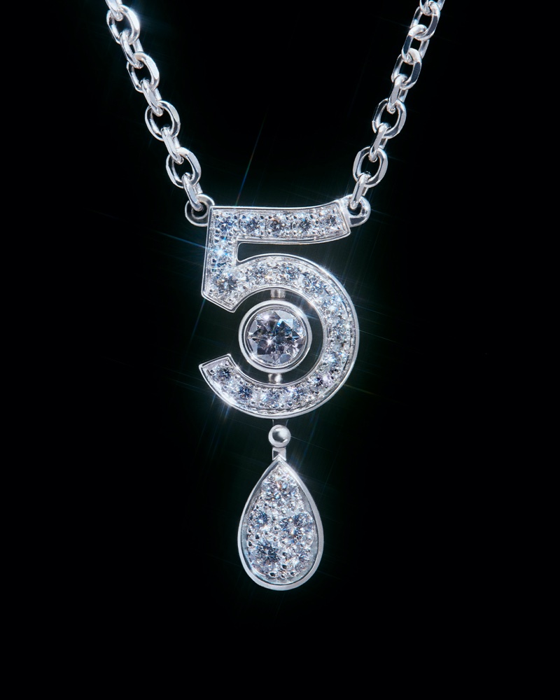 Chanel No 5 Fine Jewelry Pendant Necklace 2023