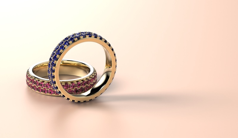 Colorful Rings Types Jewelry