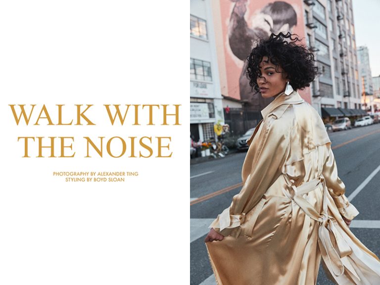 Exclusive: Cydney Christine by Alexander Ting in 'Walk with the Noise'
