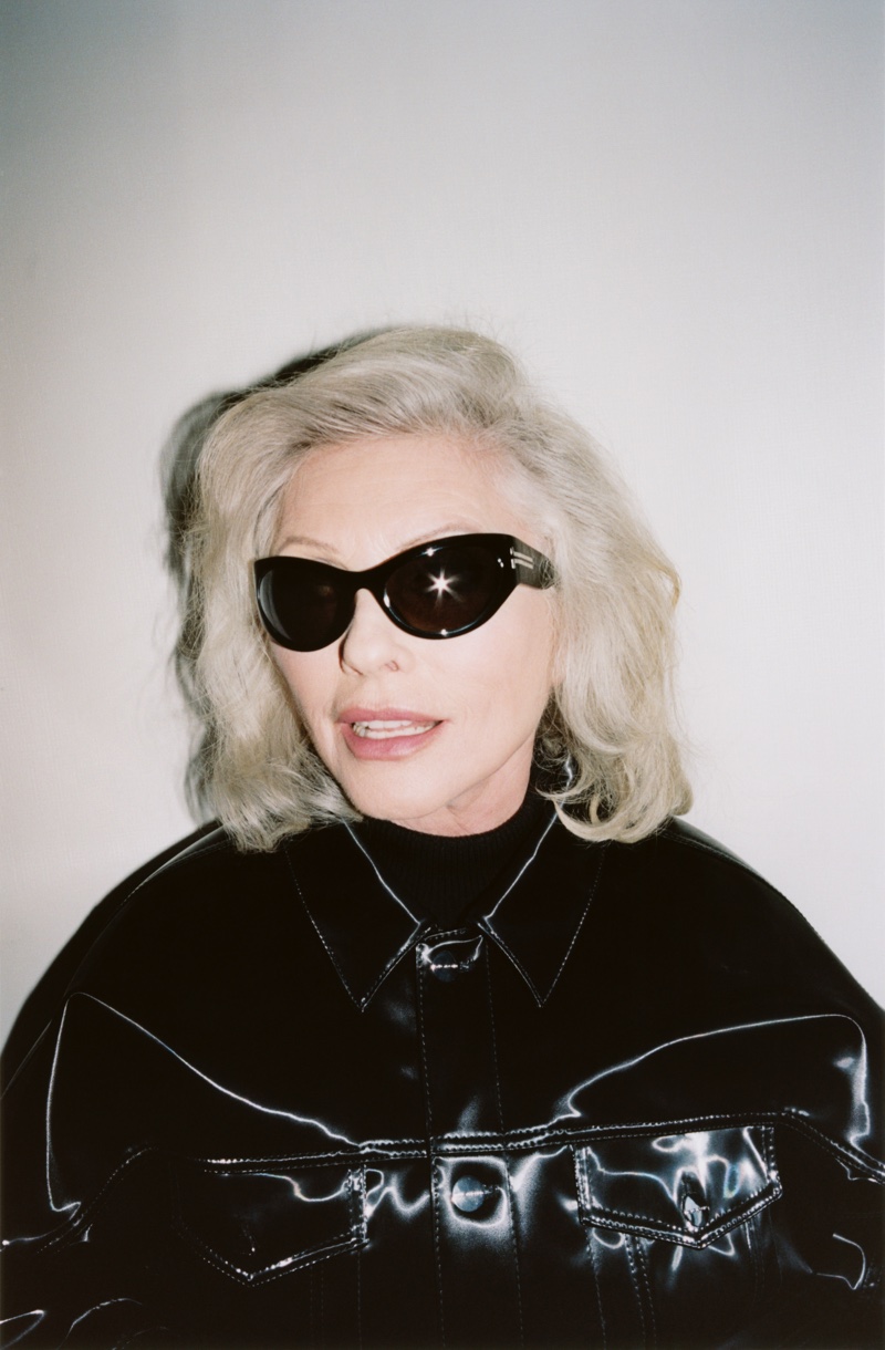 Debbie Harry rocks sunglasses in Marc Jacobs 2023 campaign.