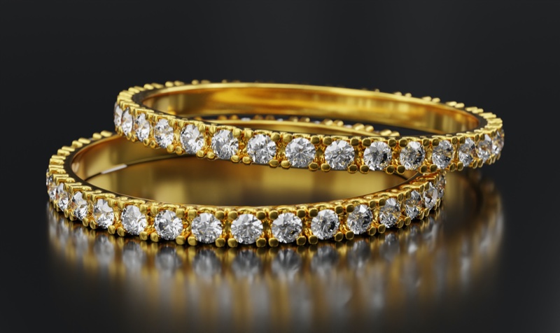 Diamond Rings Gold