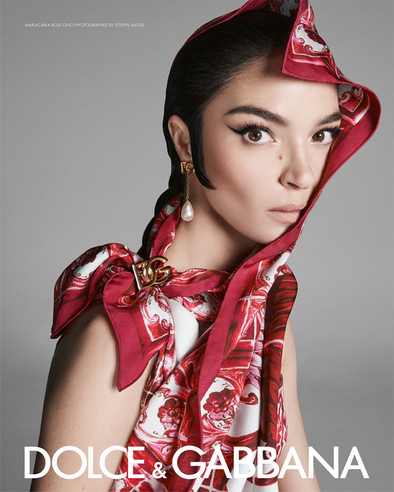 Dolce Gabbana Maiolica Scarf Print 2023