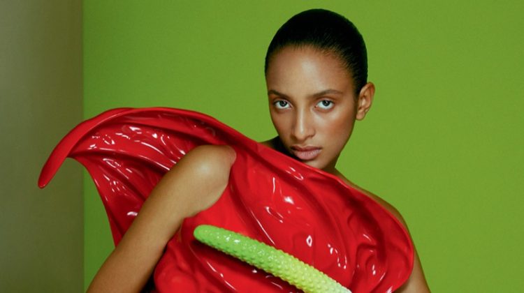 Emmanuelle Lacou Embraces Standout Looks in Harper’s Bazaar Arabia