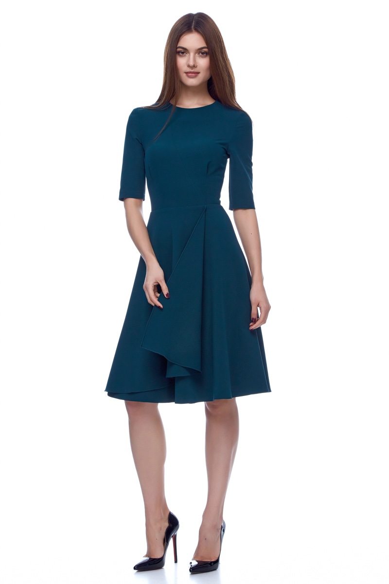 Green Dress Business Casual Women