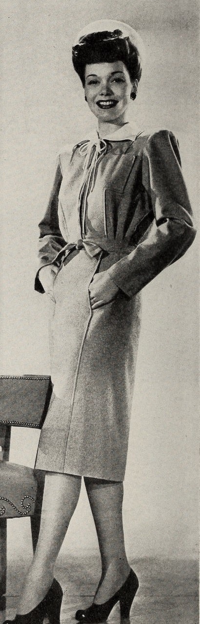 Jane Wyman Dress Leah Rodes 1943