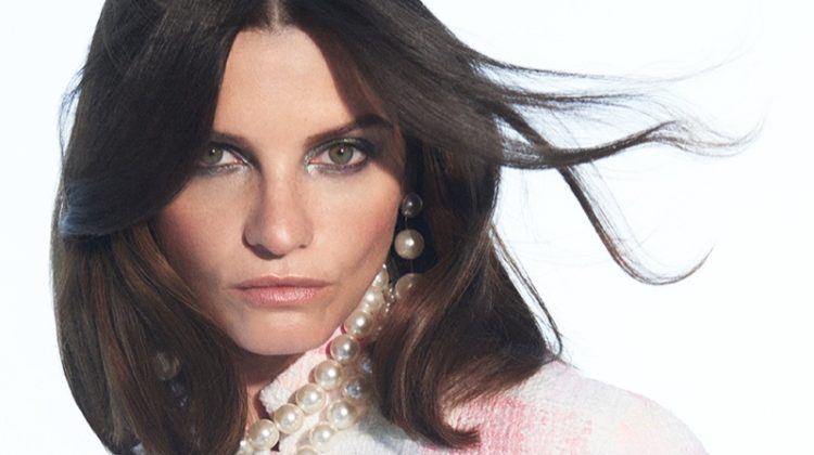 Jeisa Chiminazzo Poses in Karl Lagerfeld Tribute for InStyle Spain