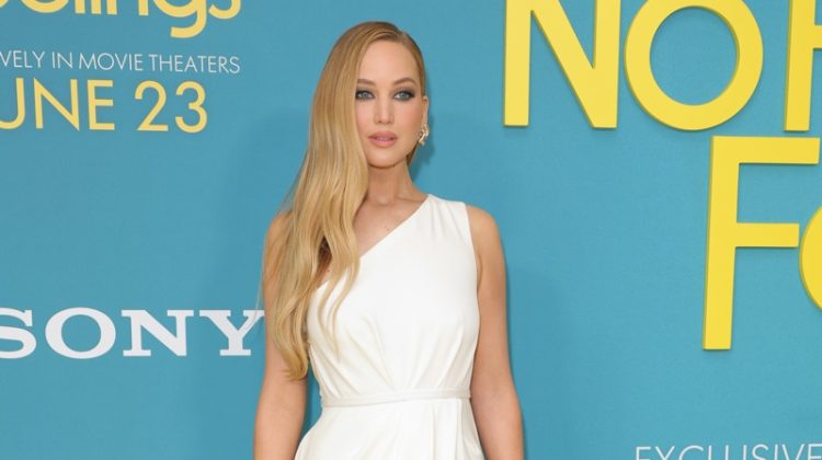 Jennifer Lawrence No Hard Feelings New York Premiere White Dress