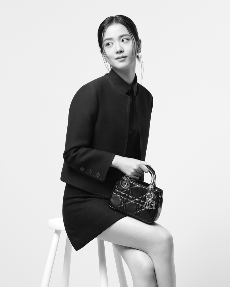 Jisoo for Dior Lady 95.22 Bag 2023 Campaign