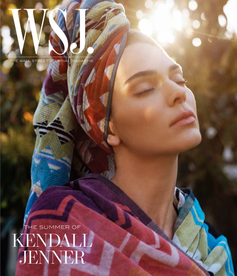 Kendall Jenner Takes on Summer Style for WSJ. Magazine