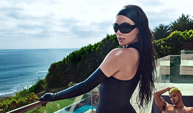 Kim Kardashian Fronts New SKIMS Swim Campaign — See Photos