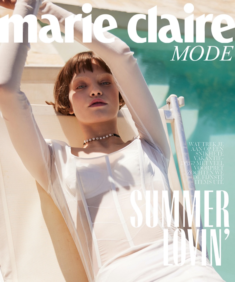 Lise Sauve in Summer Looks for Marie Claire Netherlands