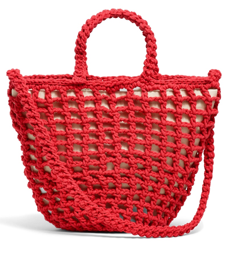 Madewell Crocheted Shoulder Bag $62
