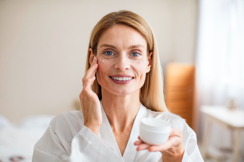 Older Woman Face Cream