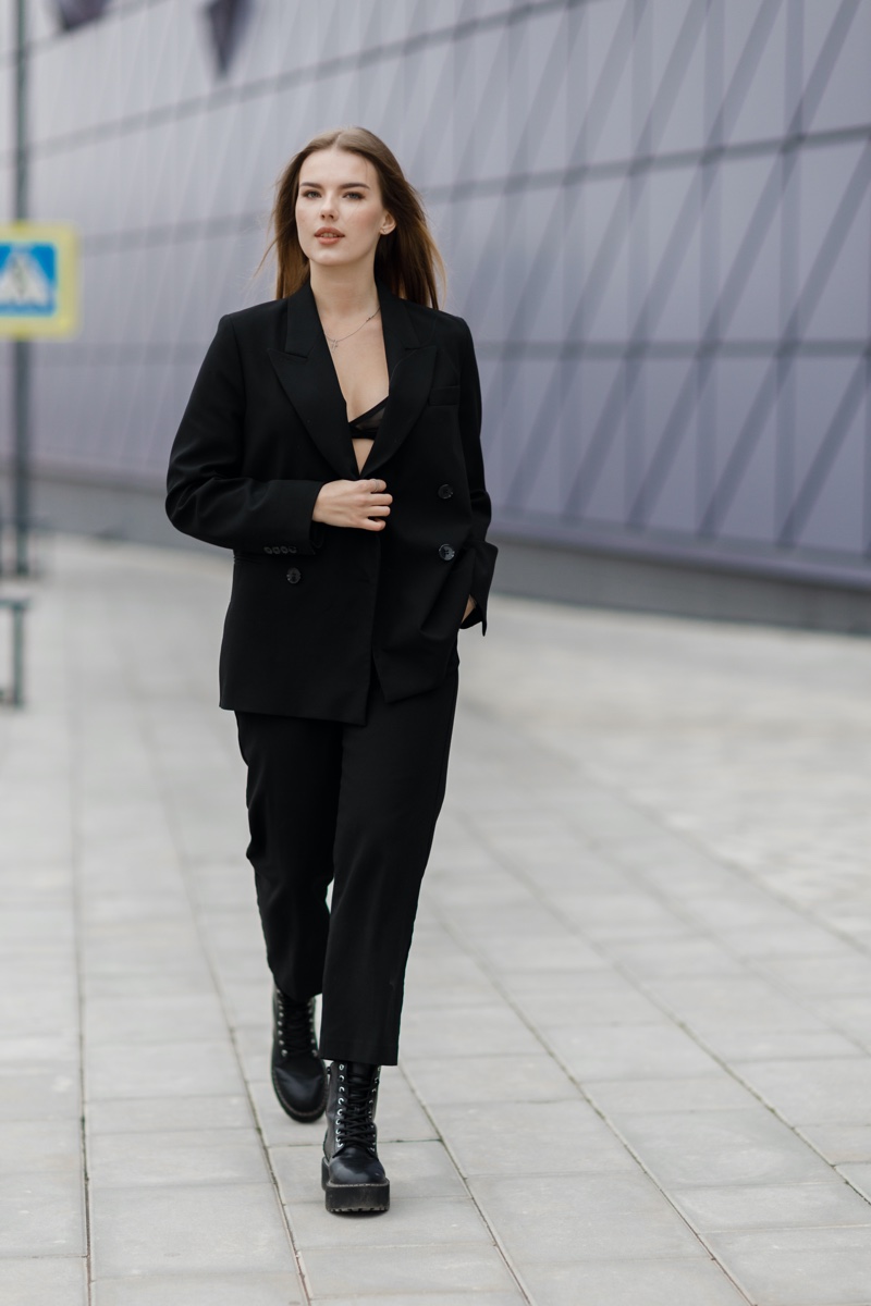 Pantsuit Black Outfit