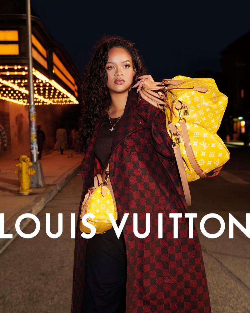 Rihanna's Louis Vuitton Campaign Makes Holding A Cup Of Coffee