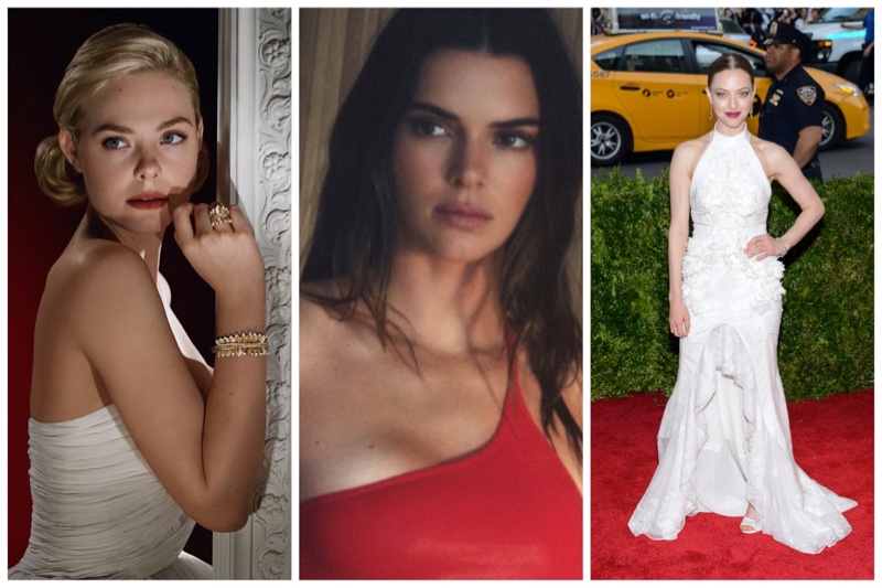 Week in Review: Elle Fanning in Cartier Grain de Café campaign, Kendall Jenner for FWRD Swim 2023, and Amanda Seyfried.