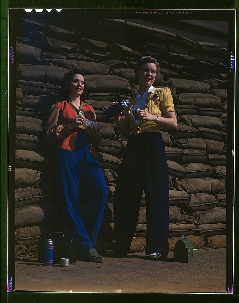 Women Factory Workers Pants 1941