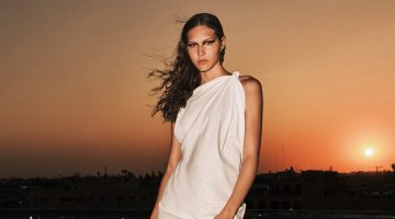 Zara Linen Asymmetrical Dress 2023