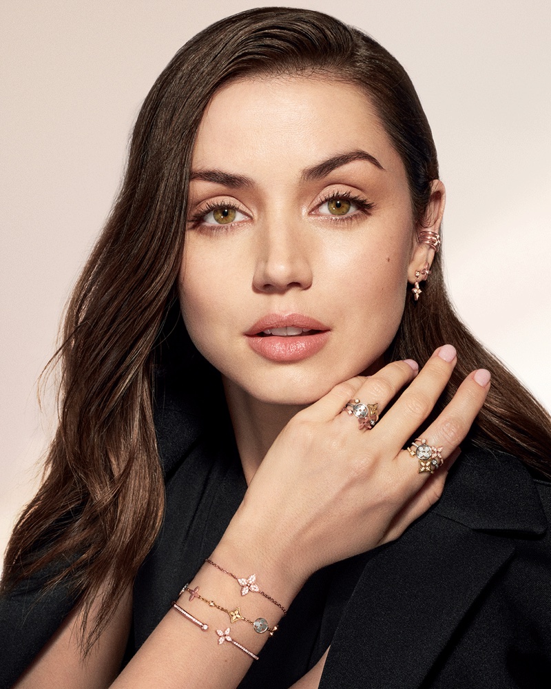 Ana de Armas Louis Vuitton Idylle Blossom Photoshoot