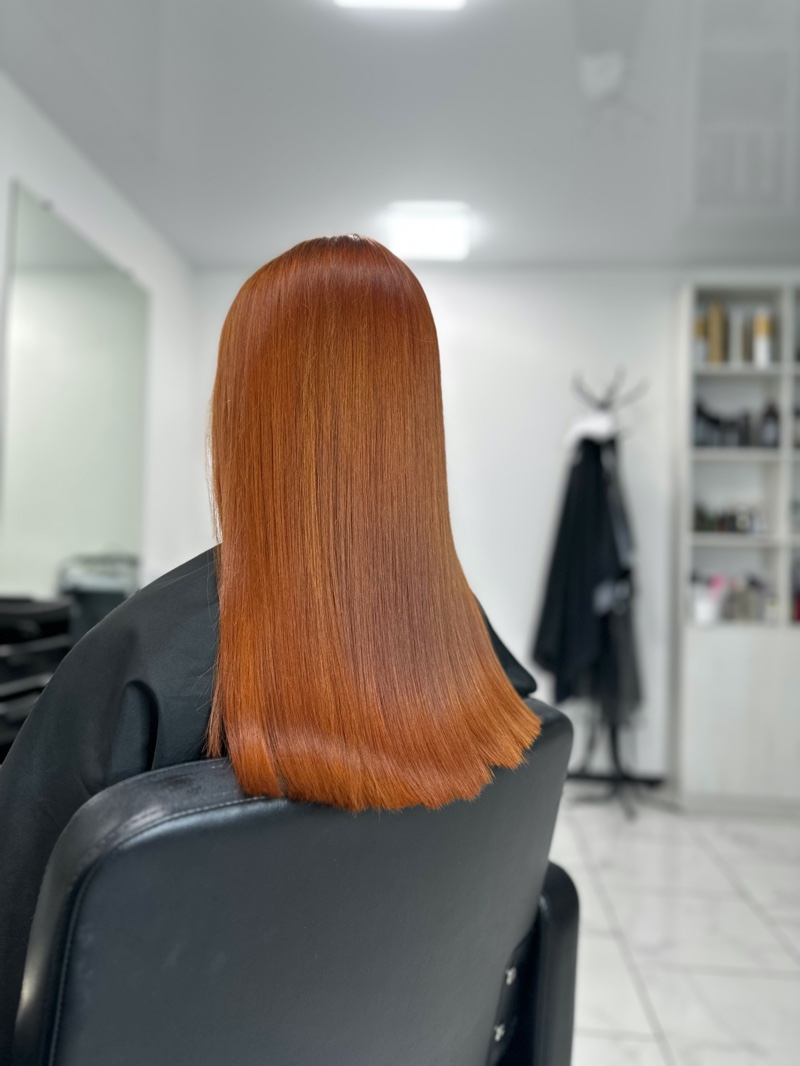 Auburn Straight Salon Hair Color Ideas