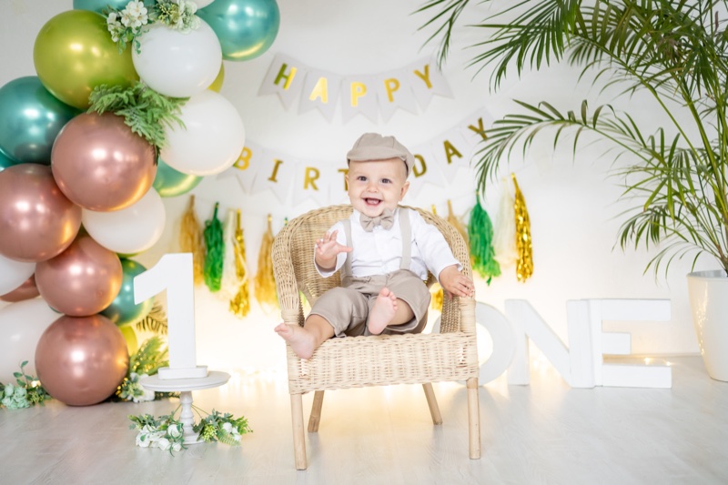 Cute Birthday Boy Suspenders