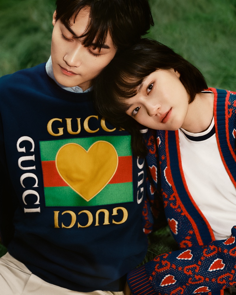 Daniel Zhou Wen Qi Gucci Ode Love 2023 Campaign