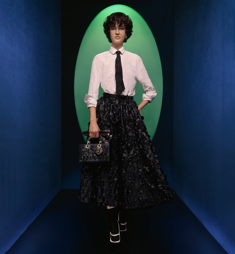 Menswear inspired style stands out for Dior's fall-winter 2023 campaign.