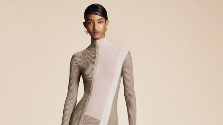 Fendi Printed Dress Fall 2023